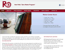Tablet Screenshot of newpaltzreuse.org